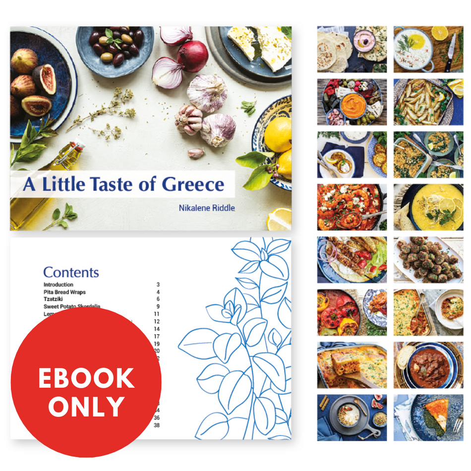 A Little Taste of Greece e-Book