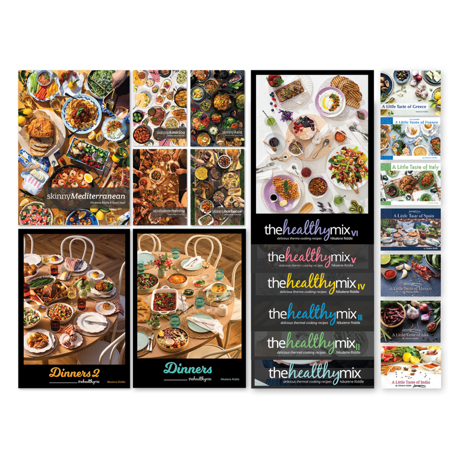 PRESALE: Complete Collection - All 21 Cookbooks (Spend n Save 25% OFF at checkout)