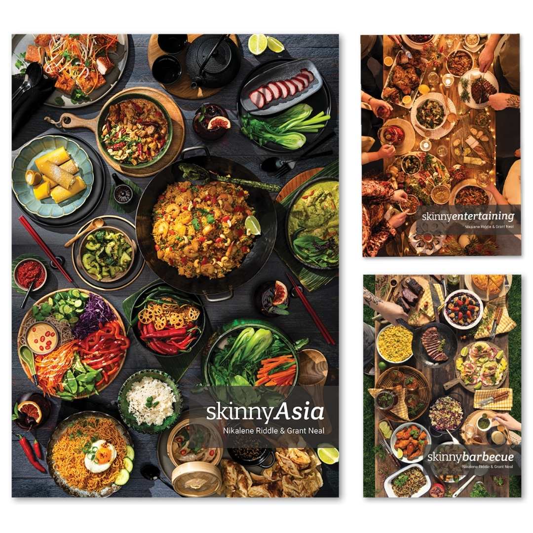 Ultimate Skinny Bundle SkinnyAsia + Entertaining + Barbecue Skinnymixers Shop