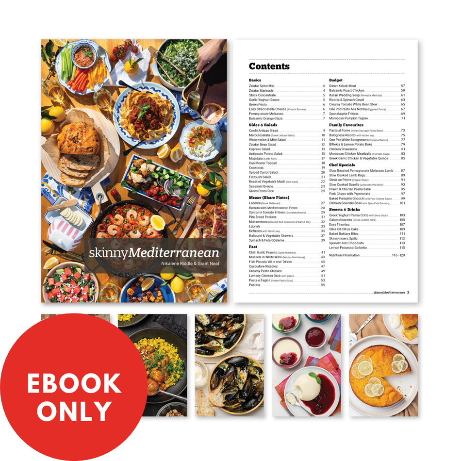 PRESALE: SkinnyMediterranean e-Book