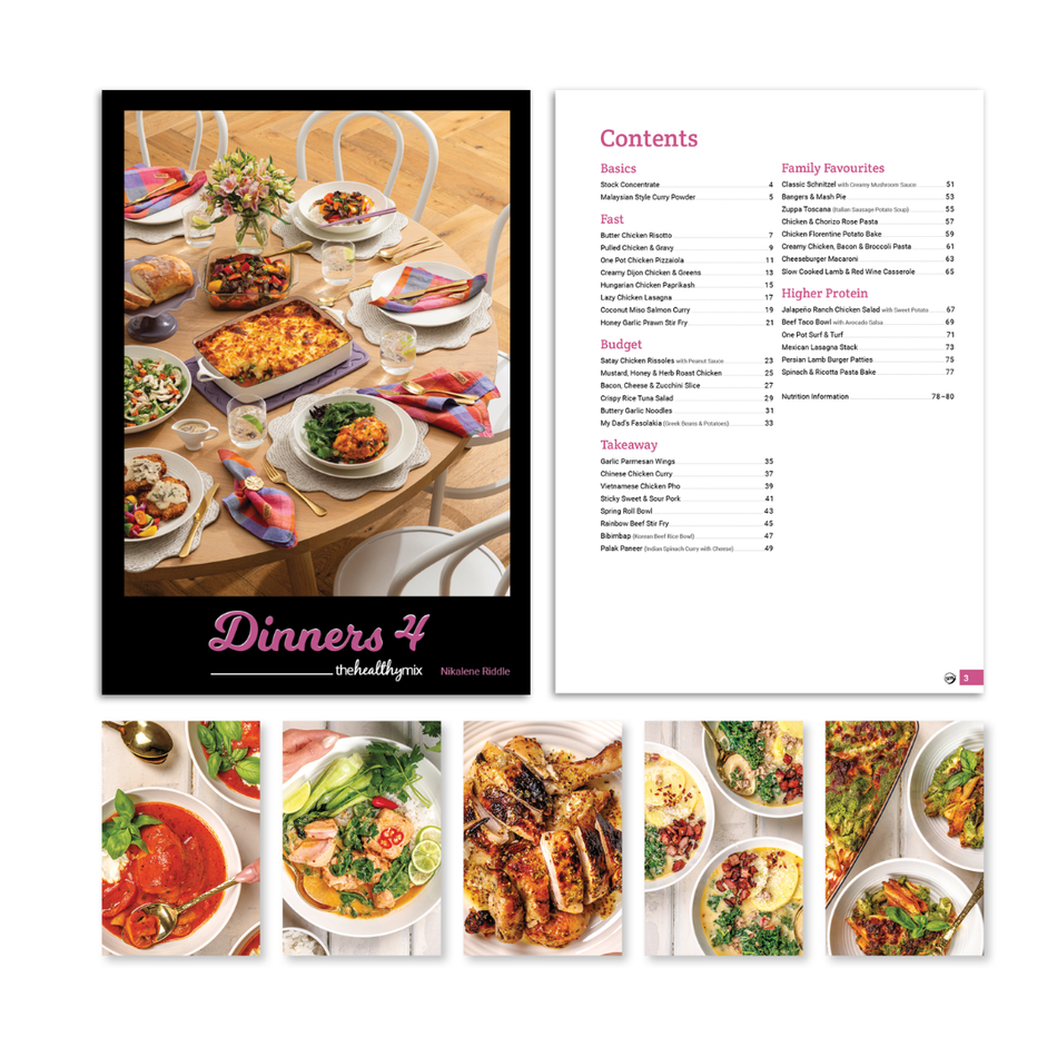 The Healthy Mix Dinners 4 PRESALE