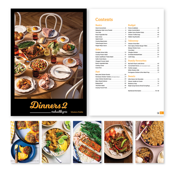 PREORDER: The Healthy Mix Dinners 2