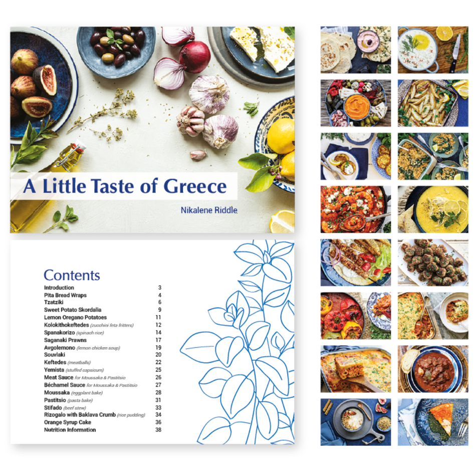 A Little Taste of Greece Cookbook