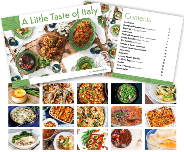 A Little Taste of Italy e-Book