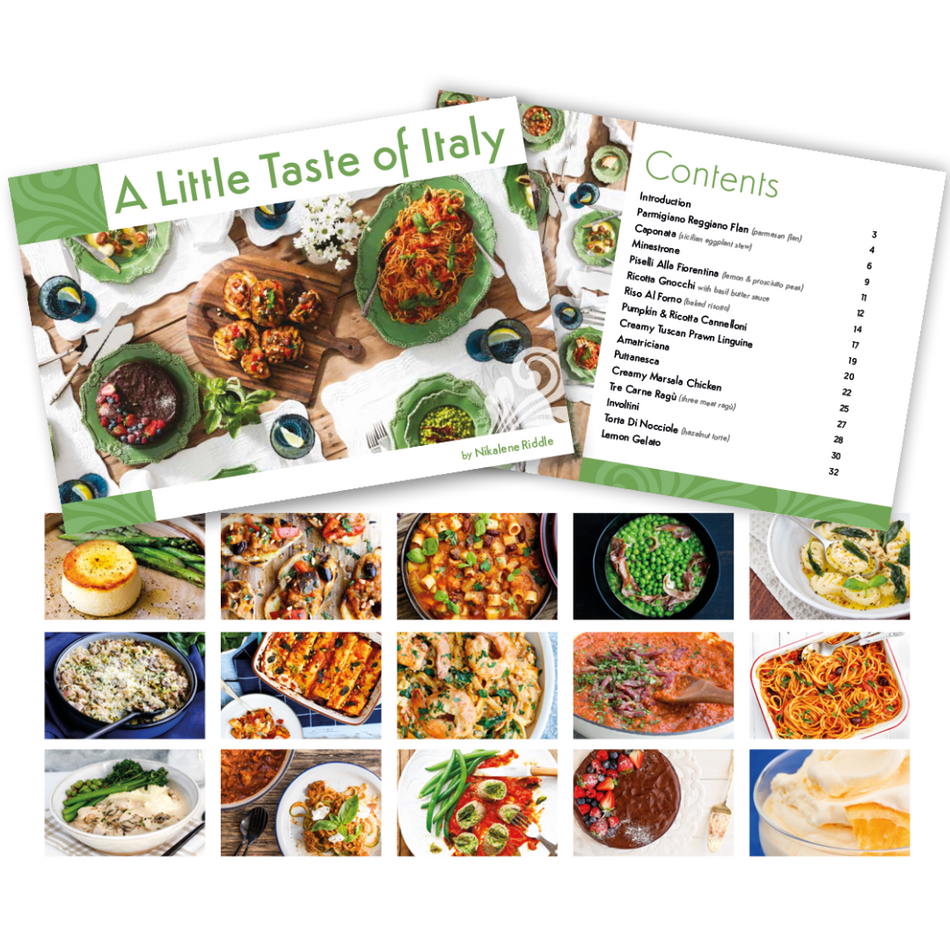 A Little Taste of Italy Cookbook